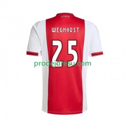 AFC Ajax Dresy Fotbal Wout Weghorst 25 Muž Domácí 2025-2026 Krátký rukáv