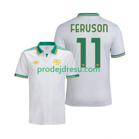 AS Řím Dresy Fotbal Evan Ferguson 11 Muž Alternativní 2025-2026 Krátký rukáv