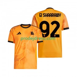AS Řím Dresy Fotbal Stephan El Shaarawy 92 Muž Venkovní 2025-2026 Krátký rukáv