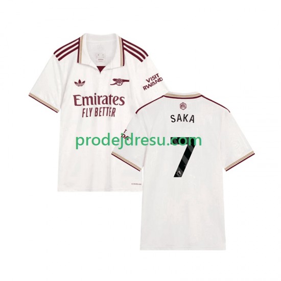 Arsenal Dresy Fotbal Bukayo Saka 7 Muž Alternativní 2025-2026 Krátký rukáv