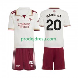 Arsenal Dresy Fotbal Noni Madueke 20 Dětský Alternativní 2025-2026 Krátký rukáv