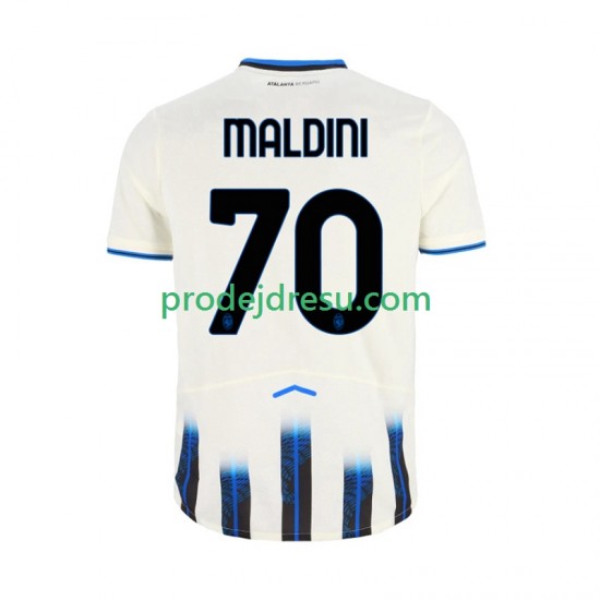 Atalanta Dresy Fotbal Daniel Maldini 70 Muž Venkovní 2025-2026 Krátký rukáv