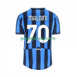 Atalanta Dresy Fotbal Daniel Maldini 70 Muž Domácí 2025-2026 Krátký rukáv