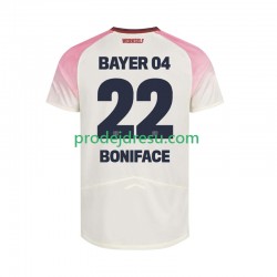 Bayer 04 Leverkusen Dresy Fotbal Victor Boniface 22 Muž Venkovní 2025-2026 Krátký rukáv