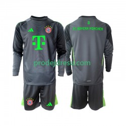 FC Bayern Mnichov Dresy Fotbal Brankářské Dětský Venkovní 2025-2026 Dlouhý rukáv