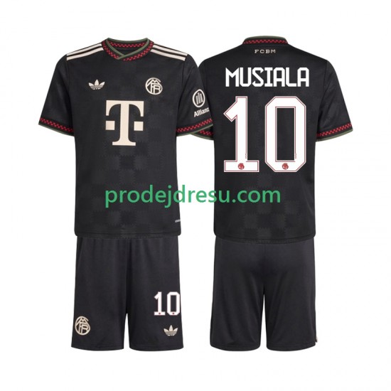FC Bayern Mnichov Dresy Fotbal Jamal Musiala 10 Dětský Alternativní 2025-2026 Krátký rukáv