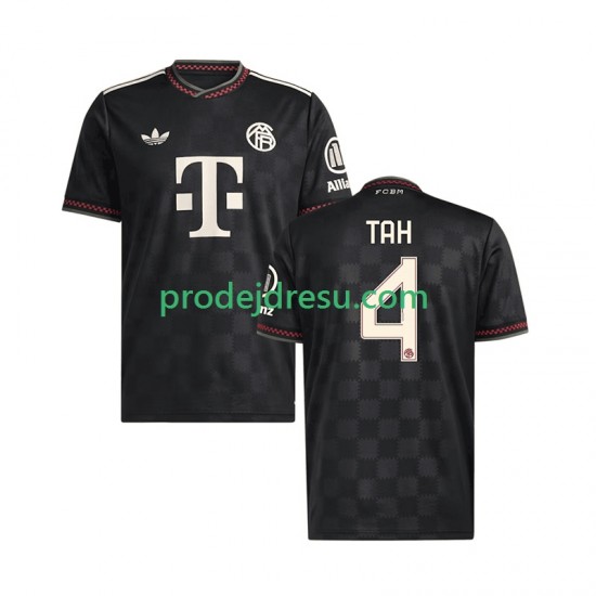 FC Bayern Mnichov Dresy Fotbal Jonathan Tah 4 Muž Alternativní 2025-2026 Krátký rukáv