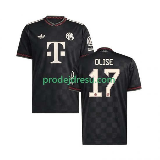 FC Bayern Mnichov Dresy Fotbal Michael Olise 17 Muž Alternativní 2025-2026 Krátký rukáv