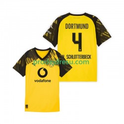 Borussia Dortmund Dresy Fotbal Nico Schlotterbeck 4 Muž Domácí 2025-2026 Krátký rukáv