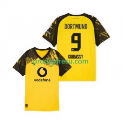 Borussia Dortmund Dresy Fotbal Serhou Guirassy 9 Muž Domácí 2025-2026 Krátký rukáv