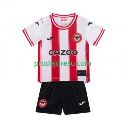 Dresy Fotbal Brentford Dětský Domácí 2025-2026 Krátký rukáv