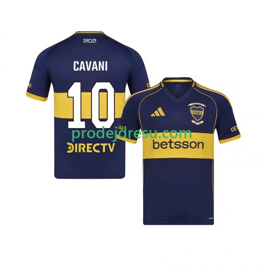 CA Boca Juniors Dresy Fotbal Edinson Cavani 10 Muž Domácí 2025-2026 Krátký rukáv
