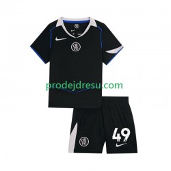 Chelsea Dresy Fotbal Alejandro Garnacho 49 Dětský Alternativní 2025-2026 Krátký rukáv