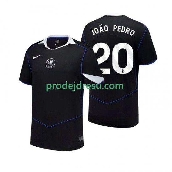 Chelsea Dresy Fotbal Joao Pedro 20 Muž Alternativní 2025-2026 Krátký rukáv