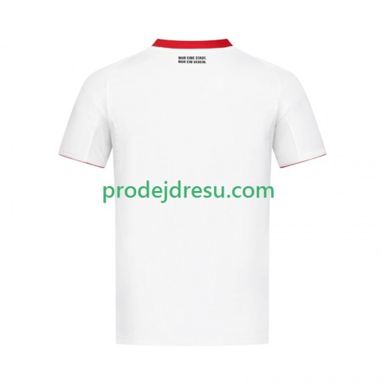 Eintracht Frankfurt Dresy Fotbal Muž Venkovní 2024-2025 Krátký rukáv