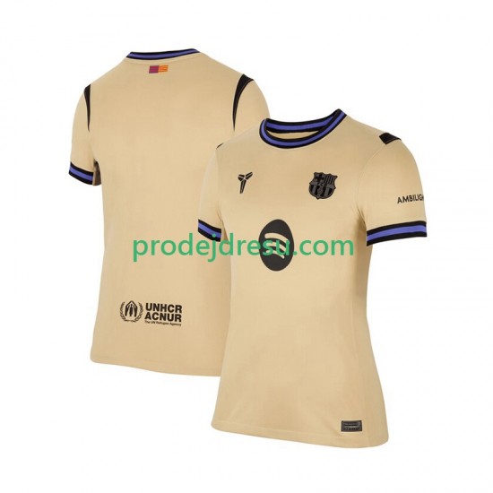FC Barcelona Dresy Fotbal Žena Venkovní 2025-2026 Krátký rukáv