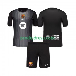 FC Barcelona Dresy Fotbal Brankářské Dětský Alternativní 2025-2026 Krátký rukáv