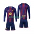 FC Barcelona Dresy Fotbal Dětský Domácí 2025-2026 Dlouhý rukáv