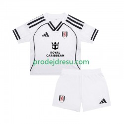 Fulham Dresy Fotbal Dětský Domácí 2025-2026 Krátký rukáv