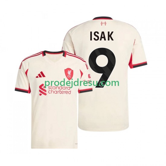 Liverpool Dresy Fotbal ISAK 9 Muž Venkovní 2025-2026 Krátký rukáv
