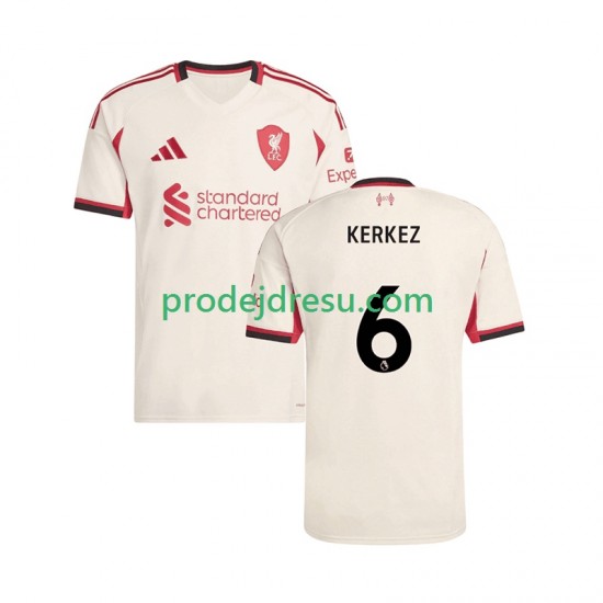 Liverpool Dresy Fotbal Milos Kerkez 6 Muž Venkovní 2025-2026 Krátký rukáv