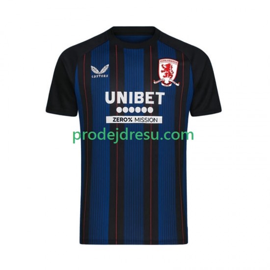 Middlesbrough Dresy Fotbal Muž Venkovní 2025-2026 Krátký rukáv