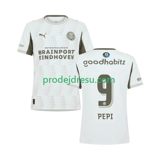 PSV Eindhoven Dresy Fotbal Ricardo Pepi 9 Muž Alternativní 2025-2026 Krátký rukáv