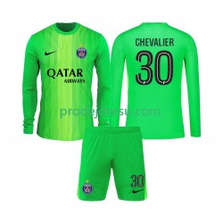 Paris Saint-Germain Dresy Fotbal Lucas Chevalier 30 Brankářské Dětský Venkovní 2025-2026 Dlouhý rukáv