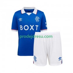 Rangers Dresy Fotbal Dětský Domácí 2025-2026 Krátký rukáv
