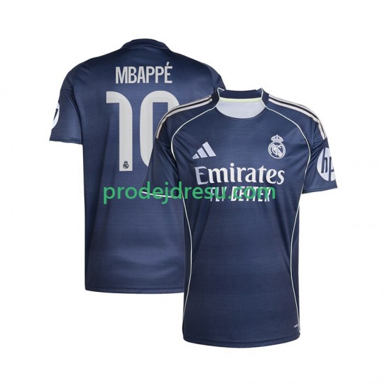 Real Madrid Dresy Fotbal Mbappé Kylian 10 Muž Venkovní 2025-2026 Krátký rukáv