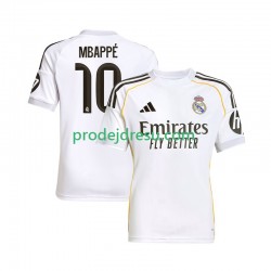 Real Madrid Dresy Fotbal Mbappé Kylian 10 Muž Domácí 2025-2026 Krátký rukáv