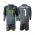 Real Madrid Dresy Fotbal Thibaut Courtois 1 Dětský Alternativní 2025-2026 Dlouhý rukáv