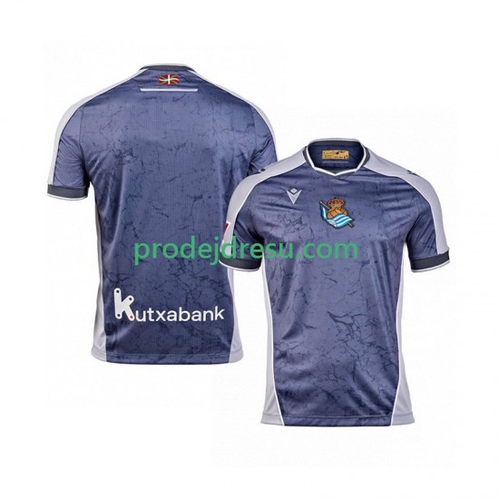 Real Sociedad Dresy Fotbal Muž Venkovní 2025-2026 Krátký rukáv