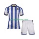 Real Sociedad Dresy Fotbal Dětský Domácí 2025-2026 Krátký rukáv