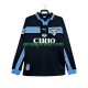 Lazio Řím Dresy Fotbal Retro Muž Venkovní 1998 1999 Dlouhý rukáv