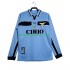 Lazio Řím Dresy Fotbal Retro Muž Domácí 1998 1999 Dlouhý rukáv