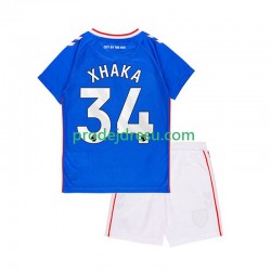 Dresy Fotbal Sunderland Granit Xhaka 34 Dětský Venkovní 2025-2026 Krátký rukáv