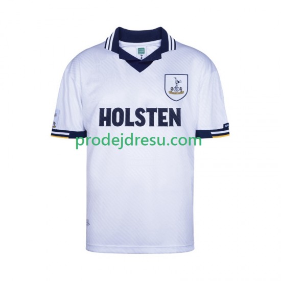 Tottenham Hotspur Dresy Fotbal Retro Muž Domácí 1994 Krátký rukáv