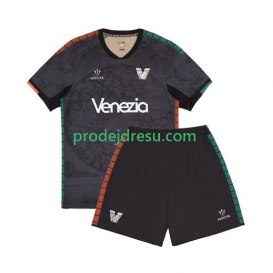 Venezia Dresy Fotbal Dětský Domácí 2025-2026 Krátký rukáv