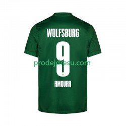 VfL Wolfsburg Dresy Fotbal Mohamed Amoura 9 Muž Domácí 2025-2026 Krátký rukáv