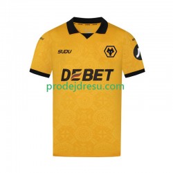 Wolverhampton Wanderers Dresy Fotbal Muž Domácí 2025-2026 Krátký rukáv