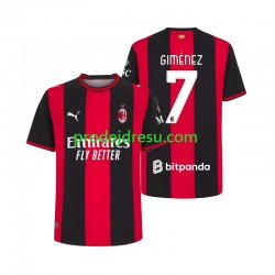 AC Milán Dresy Fotbal Gimenez 7 Muž Domácí 2026-2027 Krátký rukáv