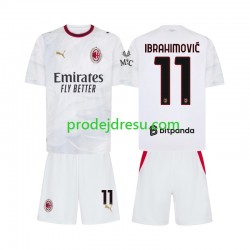 AC Milán Dresy Fotbal Ibrahimović 11 Dětský Venkovní 2026-2027 Krátký rukáv