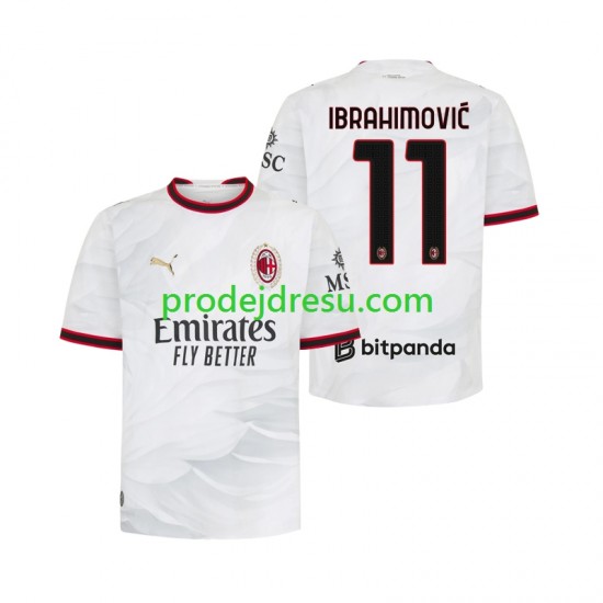 AC Milán Dresy Fotbal Ibrahimović 11 Muž Venkovní 2026-2027 Krátký rukáv