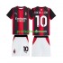 AC Milán Dresy Fotbal Rafael Leao 10 Dětský Domácí 2026-2027 Krátký rukáv