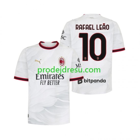 AC Milán Dresy Fotbal Rafael Leao 10 Muž Venkovní 2026-2027 Krátký rukáv