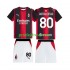 AC Milán Dresy Fotbal Ronaldinho 80 Dětský Domácí 2026-2027 Krátký rukáv