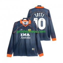 AS Řím Dresy Fotbal Totti 10 2000 Retro Muž Alternativní 1999 Dlouhý rukáv