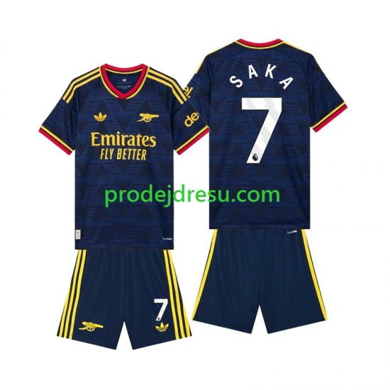Arsenal Dresy Fotbal Bukayo Saka 7 Dětský Venkovní 2026-2027 Krátký rukáv