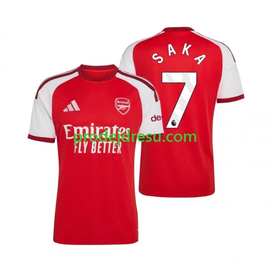 Arsenal Dresy Fotbal Bukayo Saka 7 Muž Domácí 2026-2027 Krátký rukáv